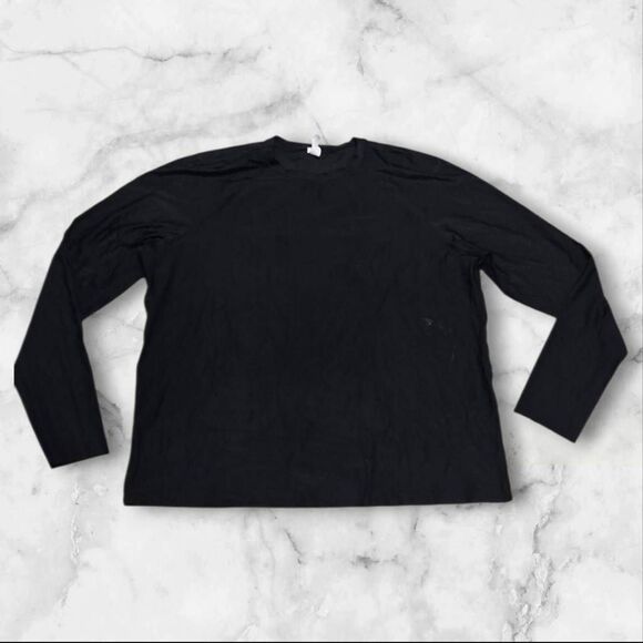 Lululemon Size XL Mens Black Long Sleeve - Picture 1 of 3